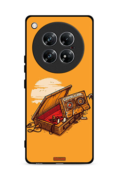 Tolwak غطاء حماية لهاتف Infinix Zero 40 بتصميم شريط كاسيت وشريط لاصق