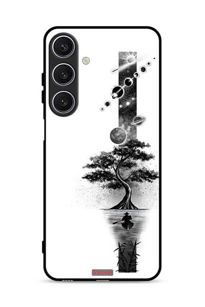 Tolwak Samsung Galaxy A26 Protective Case Cover Earth Space Art
