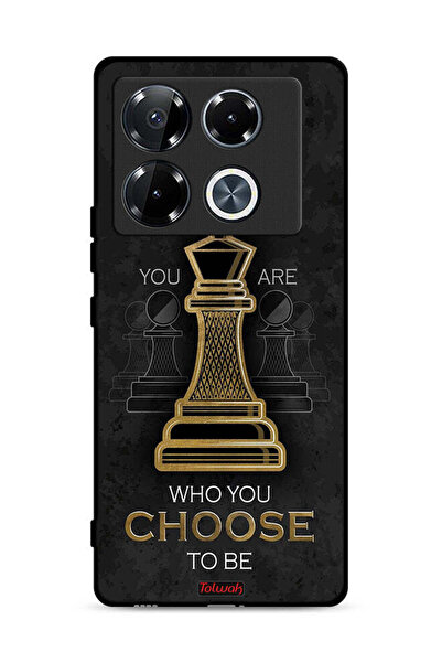 Tolwak غطاء حماية لهاتف Infinix Note 40 Pro Plus 5G أنت من تختار أن تكون