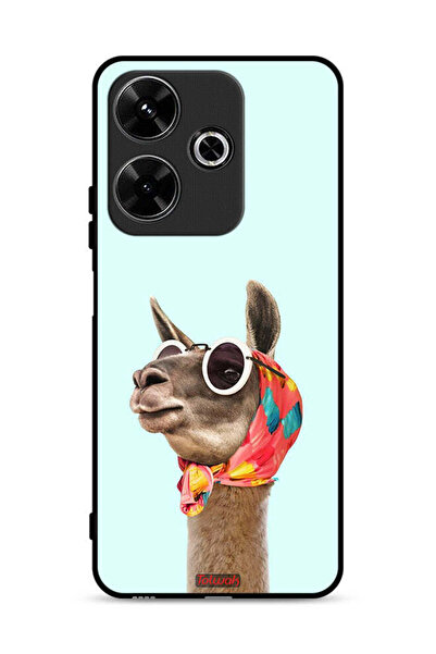 Tolwak غطاء حماية لهاتف شاومي ريدمي 13 4G بتصميم جمل أنيق ولطيف