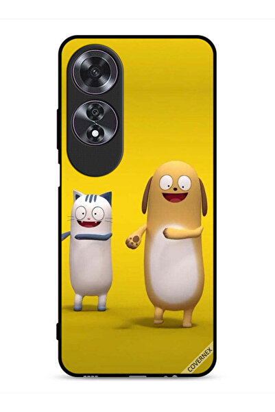 Covernex غطاء حماية Oppo A60 قصة قطة وكلب