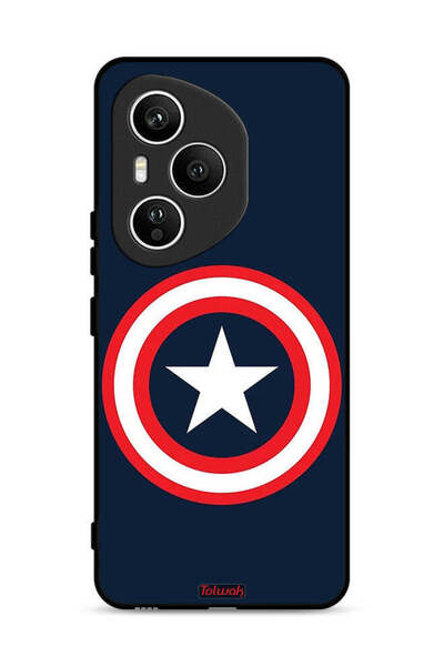 Tolwak غطاء حماية لهاتف Honor 400 Pro بتصميم كابتن أمريكا