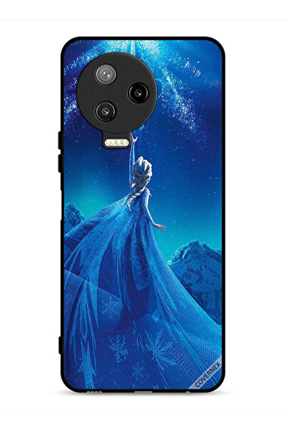 Covernex غطاء حماية لهاتف Infinix Note 12 Pro 4G بطبعة فروزن إلسا