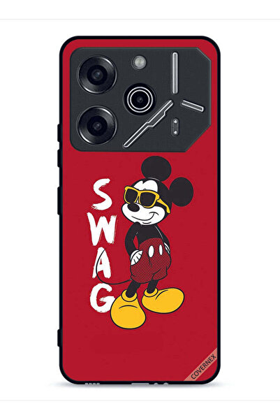 Covernex غطاء حماية لهاتف تكنو بوفا 6 برو 5G بطبعة ميكي ماوس