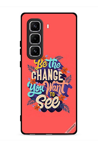 Covernex غطاء حماية لهاتف Infinix Hot 50 Pro 4G كن التغيير الذي تريد رؤيته