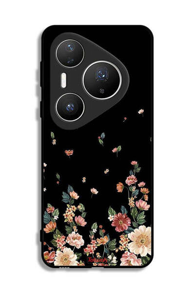 Tolwak غطاء حماية لهاتف هواوي بيورا 80 برو بلس مع زهور صغيرة في الأسفل