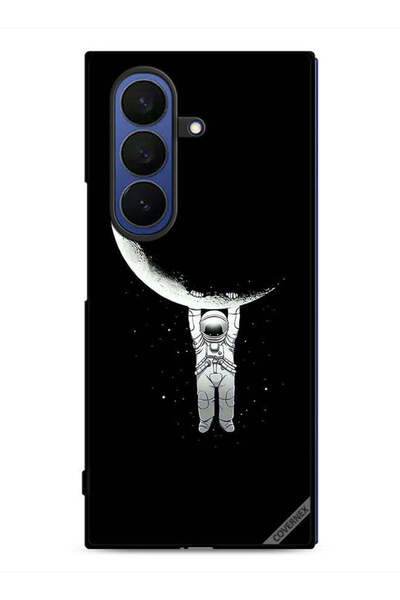 Covernex غطاء حماية لهاتف سامسونج جالاكسي زد فولد 7، صورة رائد فضاء معلق على ...