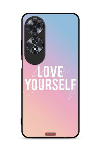 Tolwak غطاء حماية لهاتف Oppo A60 - أحب نفسك