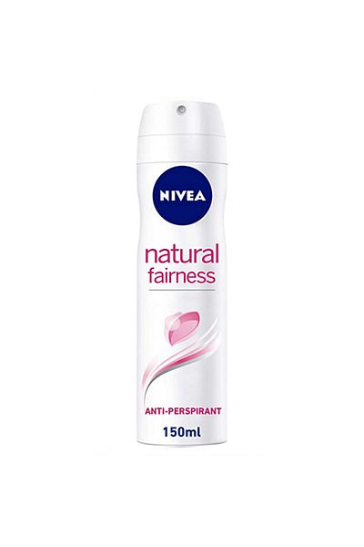 NIVEA Natural Fairness Deodorant Spray for Women, 150ml