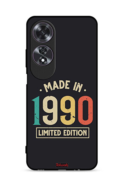 Tolwak غطاء حماية لهاتف Oppo A60، إصدار محدود، صنع في عام 1990