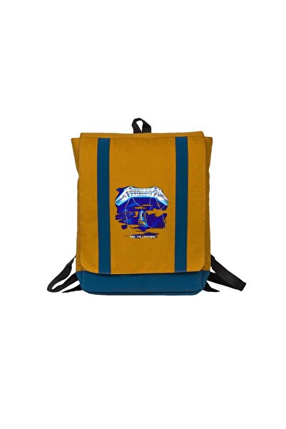 Z zepplin حقيبة ظهر ميتاليكا رايد ذا لايت باللون الأصفر