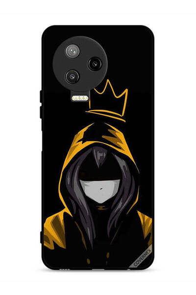 Covernex غطاء حماية لهاتف Infinix Note 12 Pro 4G بنقشة Queen Girl Art
