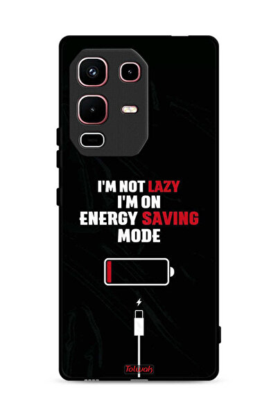 Tolwak غطاء حماية لهاتف Infinix Note 50s أنا لست كسولاً، أنا في وضع توفير الطاقة