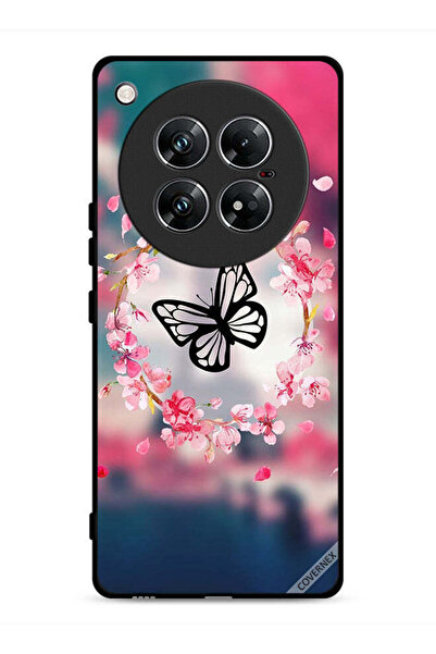 Covernex غطاء حماية لهاتف Infinix Zero 40 بتصميم فراشة وخاتم زهور