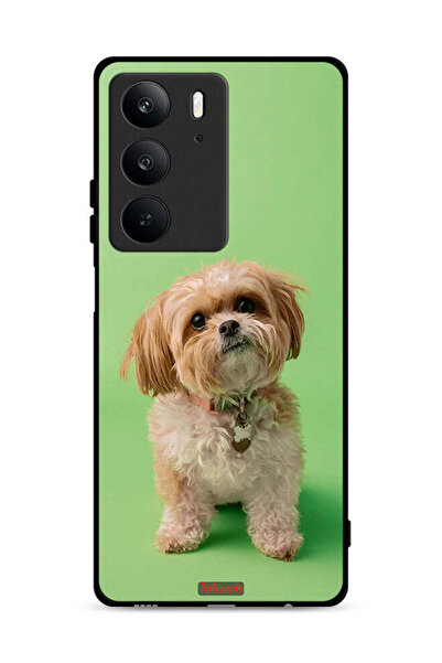 Tolwak غطاء حماية لهاتف Realme C75 4G بتصميم جرو لطيف