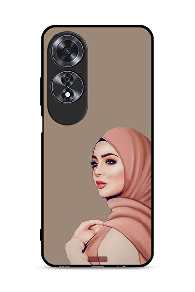 Tolwak Oppo A60 Protective Case Cover Beautiful Hijab Girl