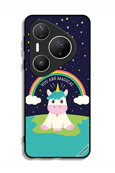 Covernex غطاء حماية لهاتف هواوي بيورا 80 برو بتصميم وحيد القرن السحري