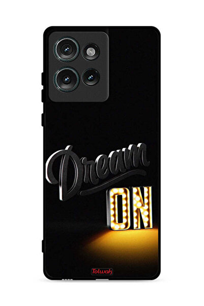 Tolwak غطاء حماية لهاتف موتورولا إيدج 50 Dream On