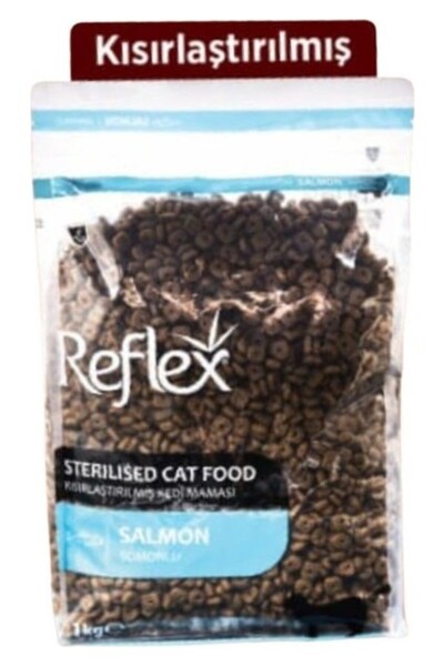 Reflex Somonlu Kısırlaştırılmıış Kedi Maması 1 kg