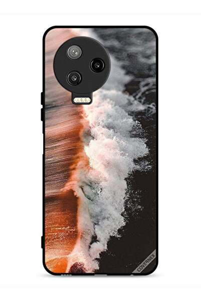 Covernex غطاء حماية لجهاز Infinix Note 12 Pro 4G بتصميم موجة مياه البحر