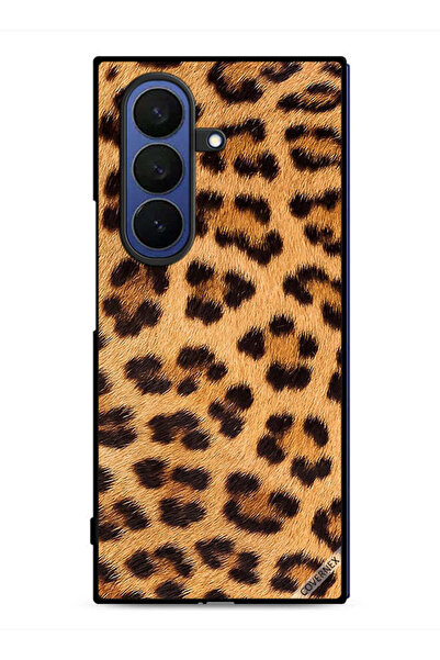 Covernex Samsung Galaxy Z Fold7 Protective Case Cover Leopard Pattern