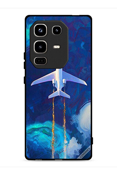 Covernex غطاء حماية لهاتف Infinix Note 50 Pro 4G بطبعة طائرة