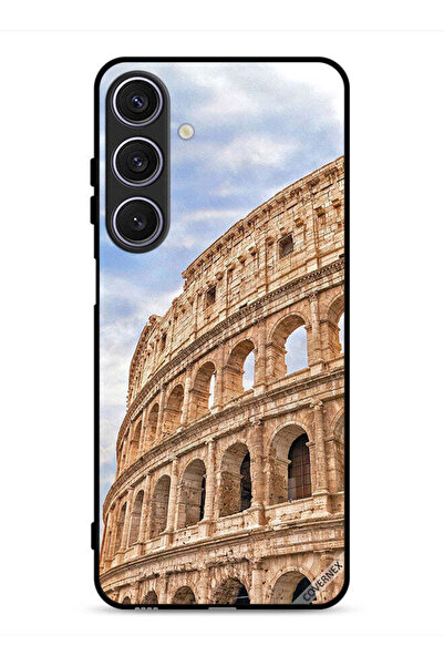 Covernex Samsung Galaxy A26 Protective Case Cover Vintage Building