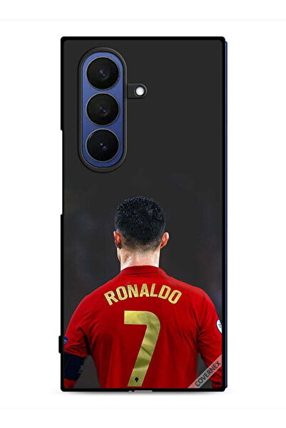 Covernex غطاء حماية لهاتف سامسونج جالاكسي زد فولد 7 رونالدو عنزة كرة القدم