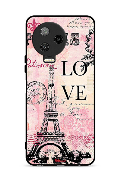 Tolwak غطاء حماية لجهاز Infinix Note 12 Pro 4G باريس لوف