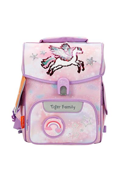 Herlitz Unicorn Desenli Pembe Mor Okul Çantası TGJL-075A(2)