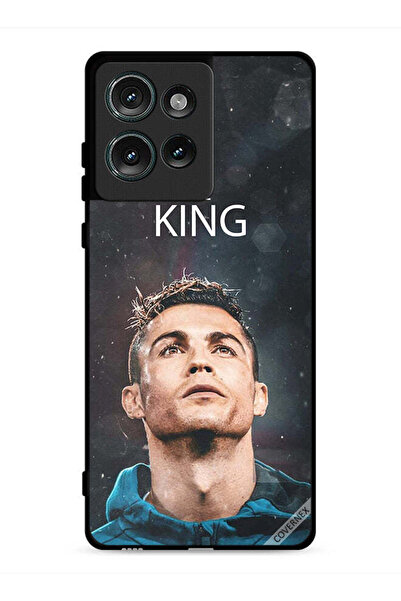 Covernex غطاء حماية لهاتف موتورولا إيدج 50 رونالدو الملك