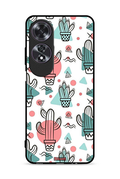 Tolwak Oppo A60 Protective Case Cover Cactus