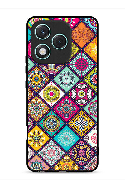 Covernex غطاء حماية لهاتف Honor 400 Lite بنقشة ماندالا بأشكال إسلامية