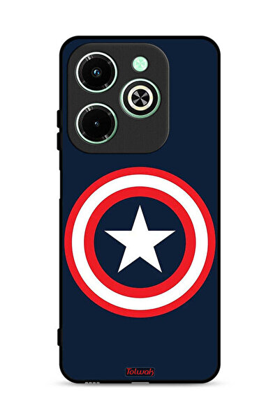 Tolwak Infinix Hot 40i 4G Protective Case Cover Captain America