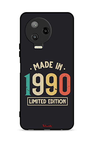 Tolwak غطاء حماية لهاتف Infinix Note 12 Pro 4G، إصدار محدود، صنع عام 1990