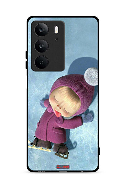 Tolwak غطاء حماية لطيف على شكل دمية لهاتف Realme C75 4G