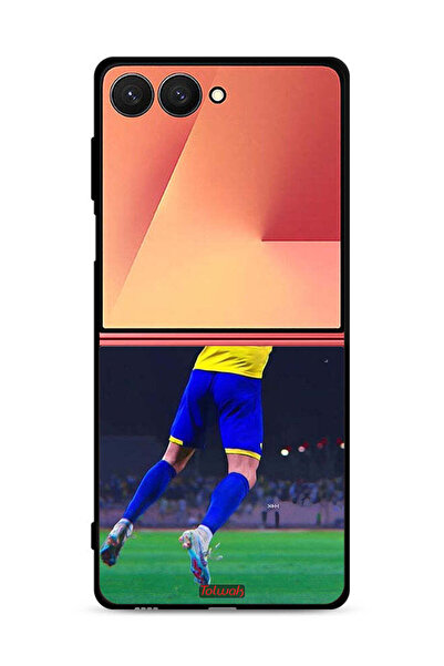 Tolwak غطاء حماية لهاتف سامسونج جالاكسي زد فليب 7 كريستيانو رونالدو