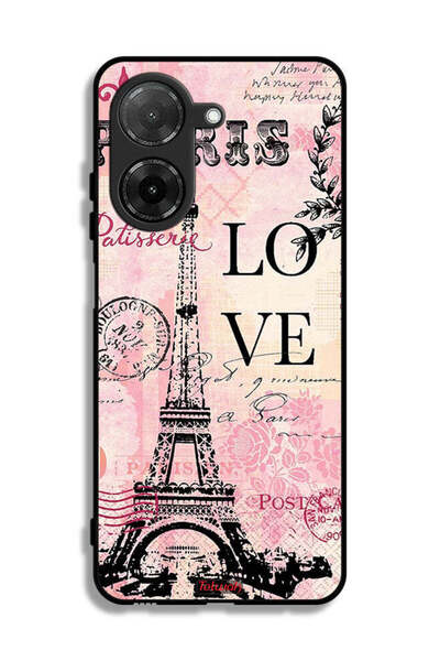 Tolwak غطاء حماية لهاتف Xiaomi Redmi A5 4G بطبعة باريس لوف