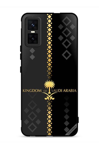 Covernex غطاء حماية لجهاز Infinix GT 30 Pro بنقشة المملكة العربية السعودية