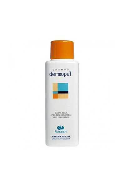 Rueber Shampoo for Dry Dandruff and Alopecia Dermopel Tricosystem 400ml