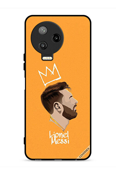 Covernex غطاء حماية لهاتف Infinix Note 12 Pro 4G بنقشة ليو ميسي الملك
