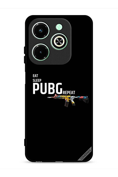 Covernex غطاء حماية لهاتف Infinix Hot 40i 4G، Eat Sleep Pubg Repeat