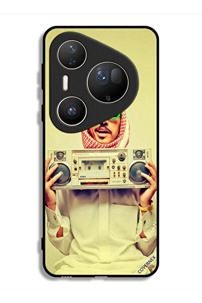 Covernex غطاء حماية فائق من هواوي بيورا 80 يحمل جهاز موسيقى عتيق