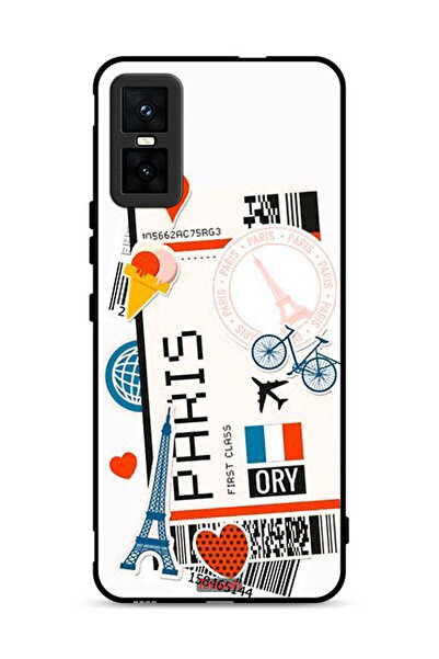 Tolwak غطاء حماية لجهاز Infinix GT 30 Pro - ملصق باريسي