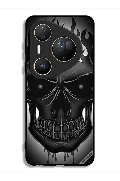 Covernex غطاء حماية فائق من هواوي بيورا 80 بتصميم جمجمة