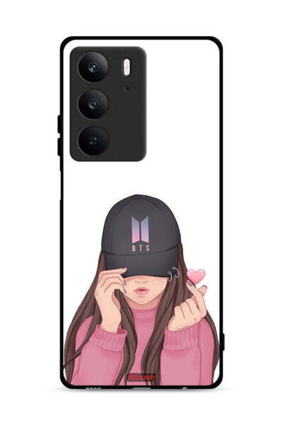 Tolwak غطاء حماية لهاتف Realme C75 4G، فتاة تلتقط صورة