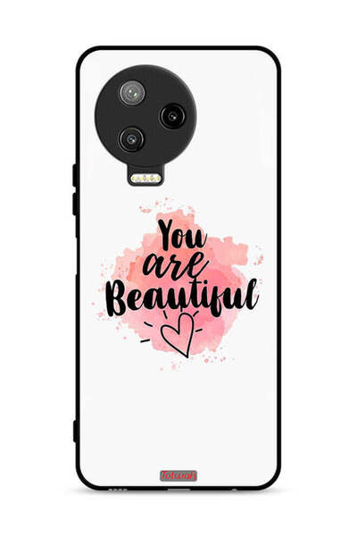 Tolwak غطاء حماية لهاتف Infinix Note 12 Pro 4G - أنت جميلة