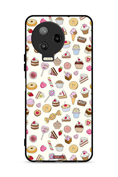 Tolwak غطاء حماية لهاتف Infinix Note 12 Pro 4G بنمط العناصر المفضلة