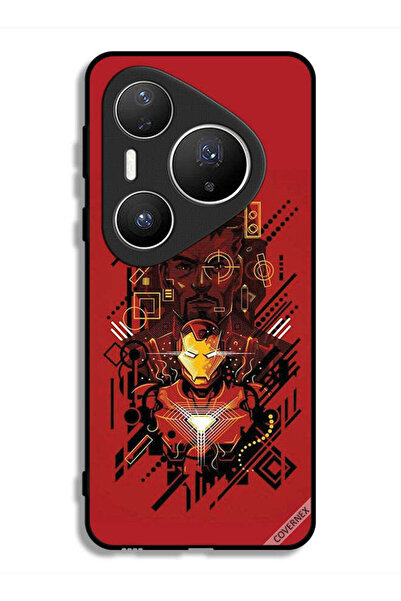 Covernex غطاء حماية هواوي بيورا 80 برو بلس برسومات الرجل الحديدي