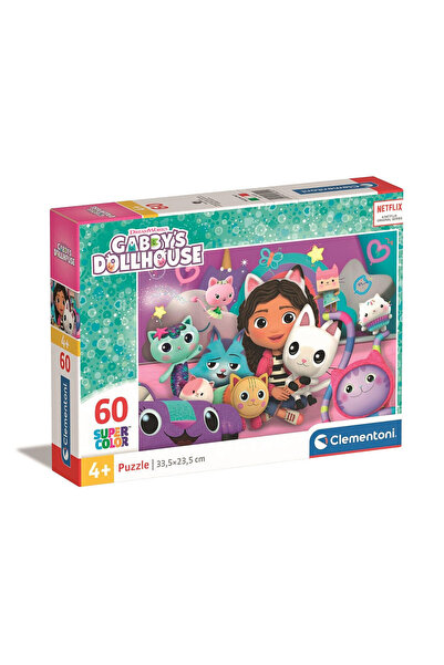 Gabby's Dollhouse Пъзел "Заобиколен" Clementoni 60 части